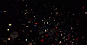 五彩粒子金色-红色-闪片-光班