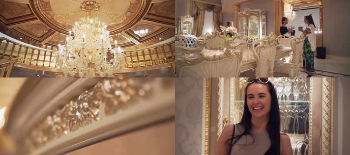 家具卖场，欧式家具，奢华大气，皇家殿堂