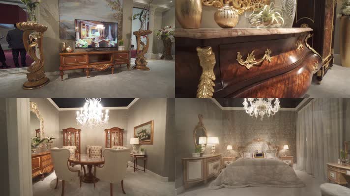 家具卖场，欧式家具，奢华大气，皇家殿堂