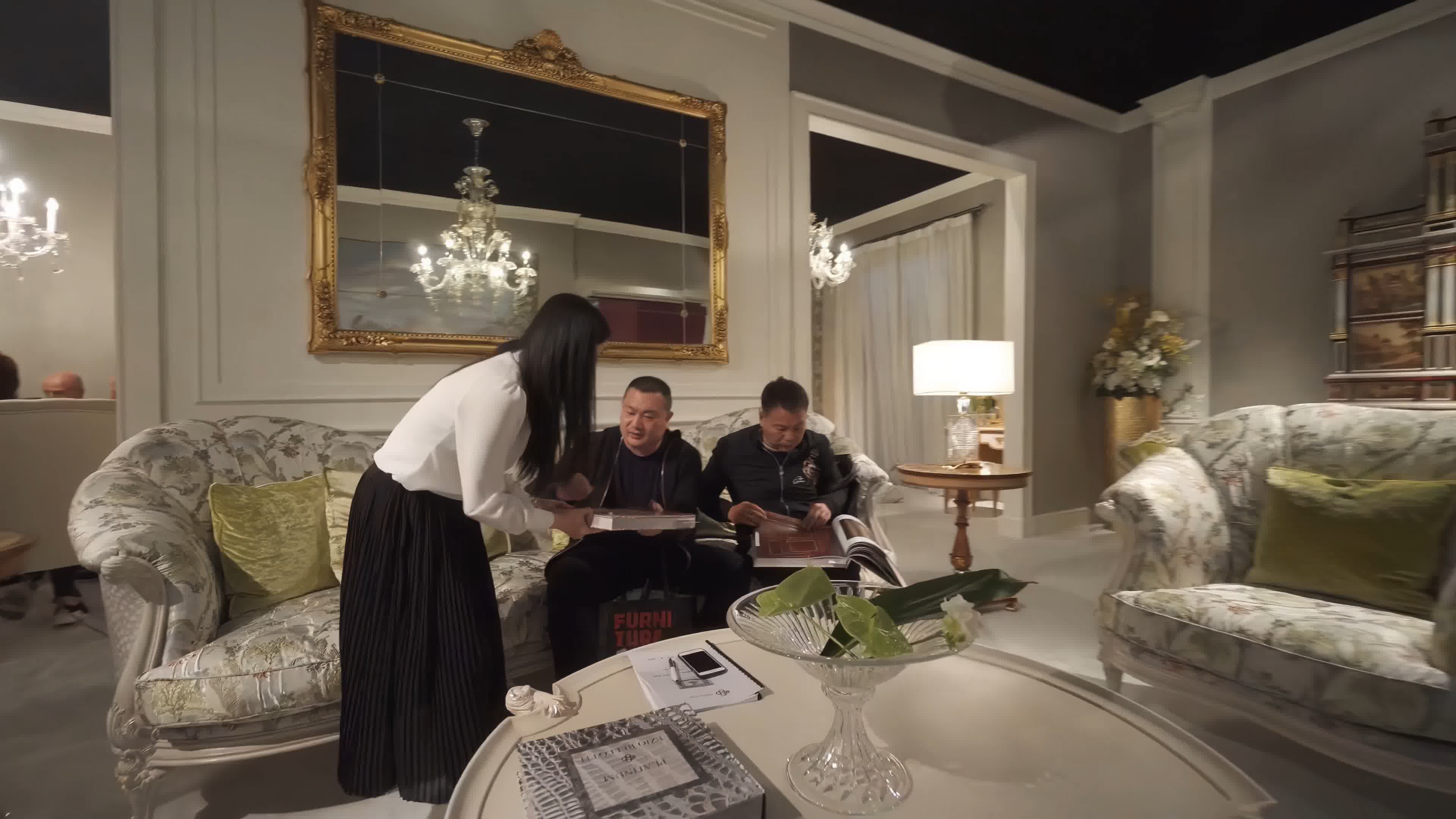 家具卖场，欧式家具，奢华大气，皇家殿堂