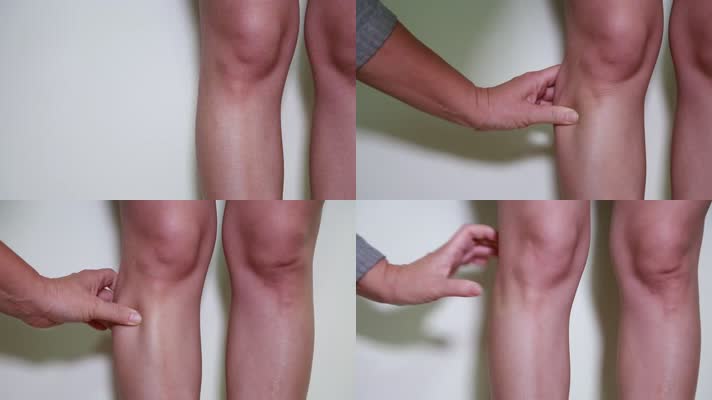 膝盖 穴位 按摩 关节 解说 教程 (7