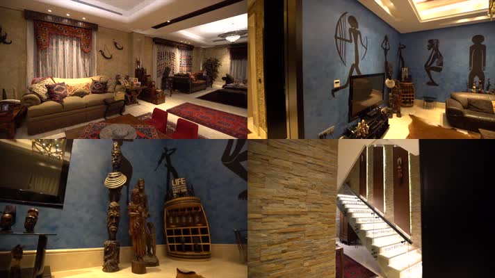 非洲风格，欧式家具，奢华大气，皇家殿堂