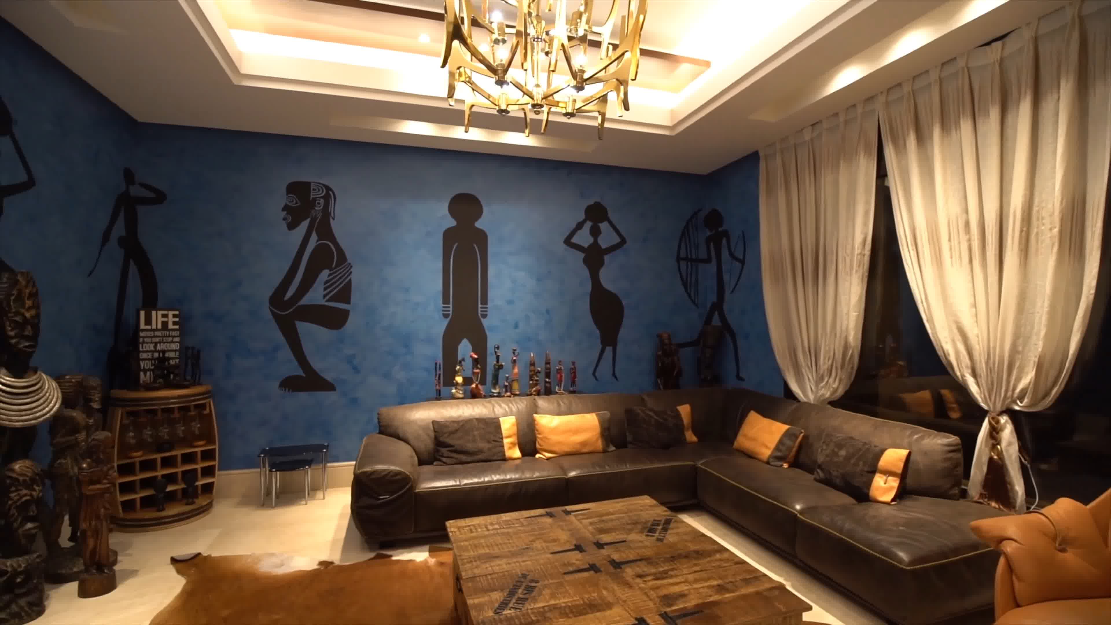 非洲风格，欧式家具，奢华大气，皇家殿堂