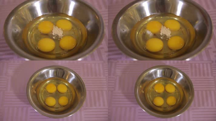 实拍打鸡蛋摊鸡蛋 (5)