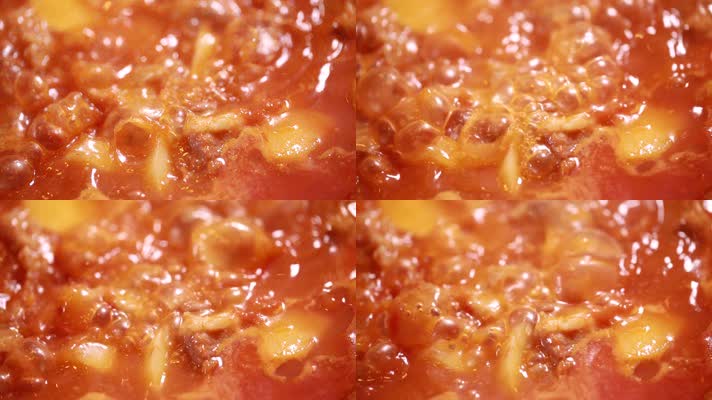 实拍沸腾美食土豆西红柿烧牛腩 (7)