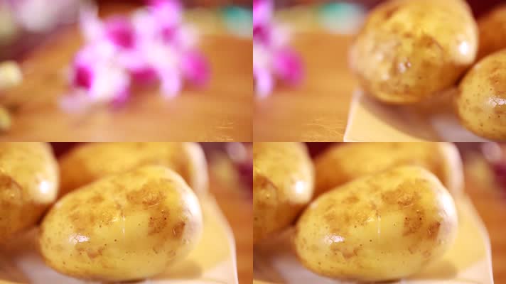 实拍食材马铃薯土豆 (1)