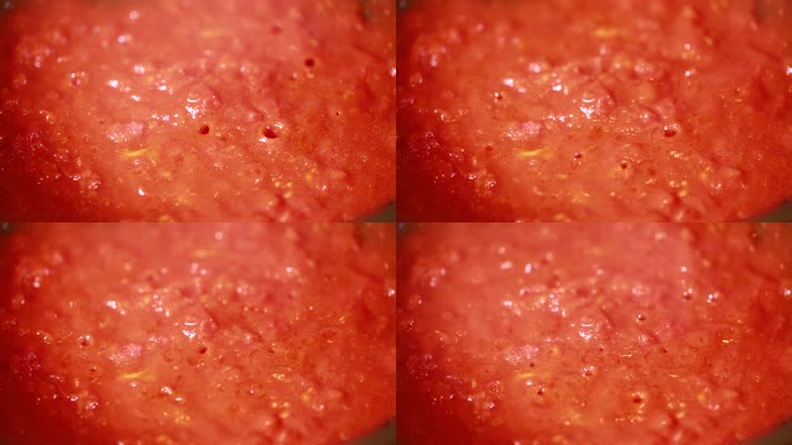 实拍西红柿酱番茄沙司制作 (5)