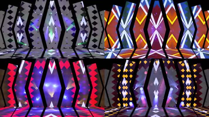 萧全《社会摇》动感歌舞背景