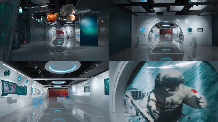 4k深圳企业视频深圳航天博物馆科技展厅