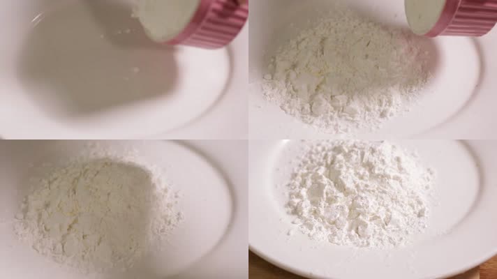 实拍沾干淀粉土豆粉 (2)