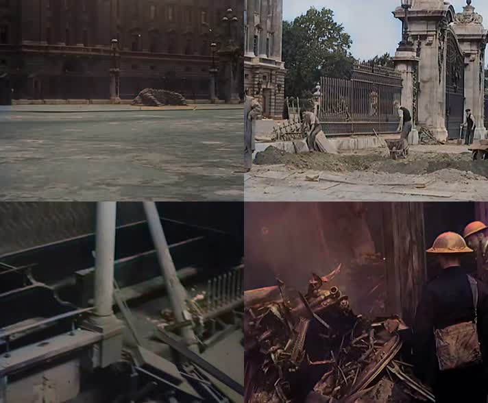 1940年白金汉宫被炸