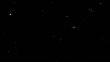 闪烁粒子飞舞视频素材