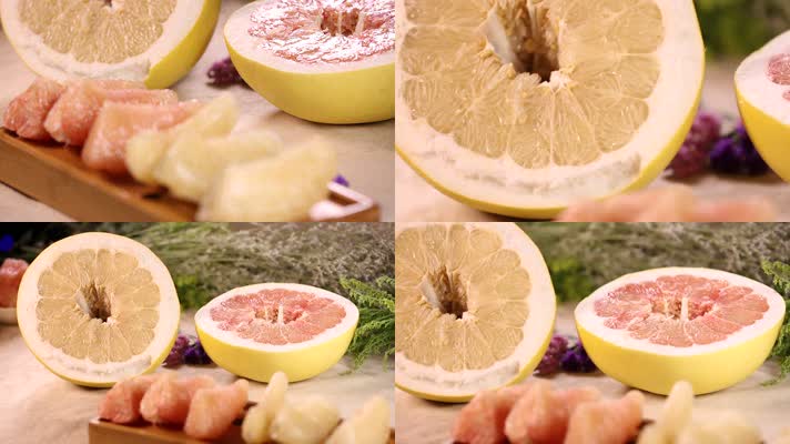 实拍维生素水果柚子 (5)