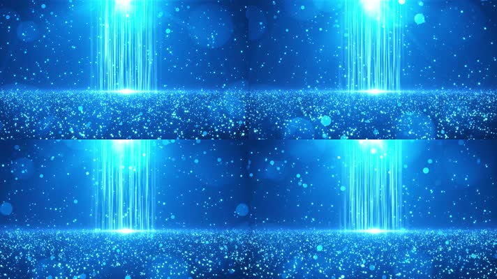 4K科技蓝动态背景素材