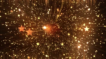 唯美星星光斑金色粒子动感节奏舞台背景 唯美星星光斑金色粒子动感节奏舞台背景