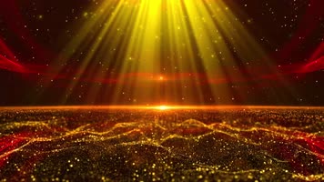 4k大气红色丝绸光线粒子背景 4k大气红色丝绸光线粒子背景