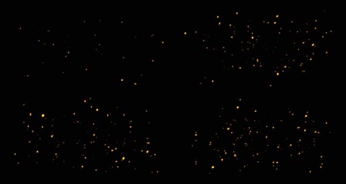 灯光粒子灯光秀萤火虫灯光特效