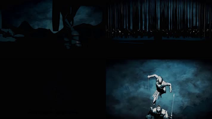 古代战场，硝烟战争，盔甲勇士，片头片尾