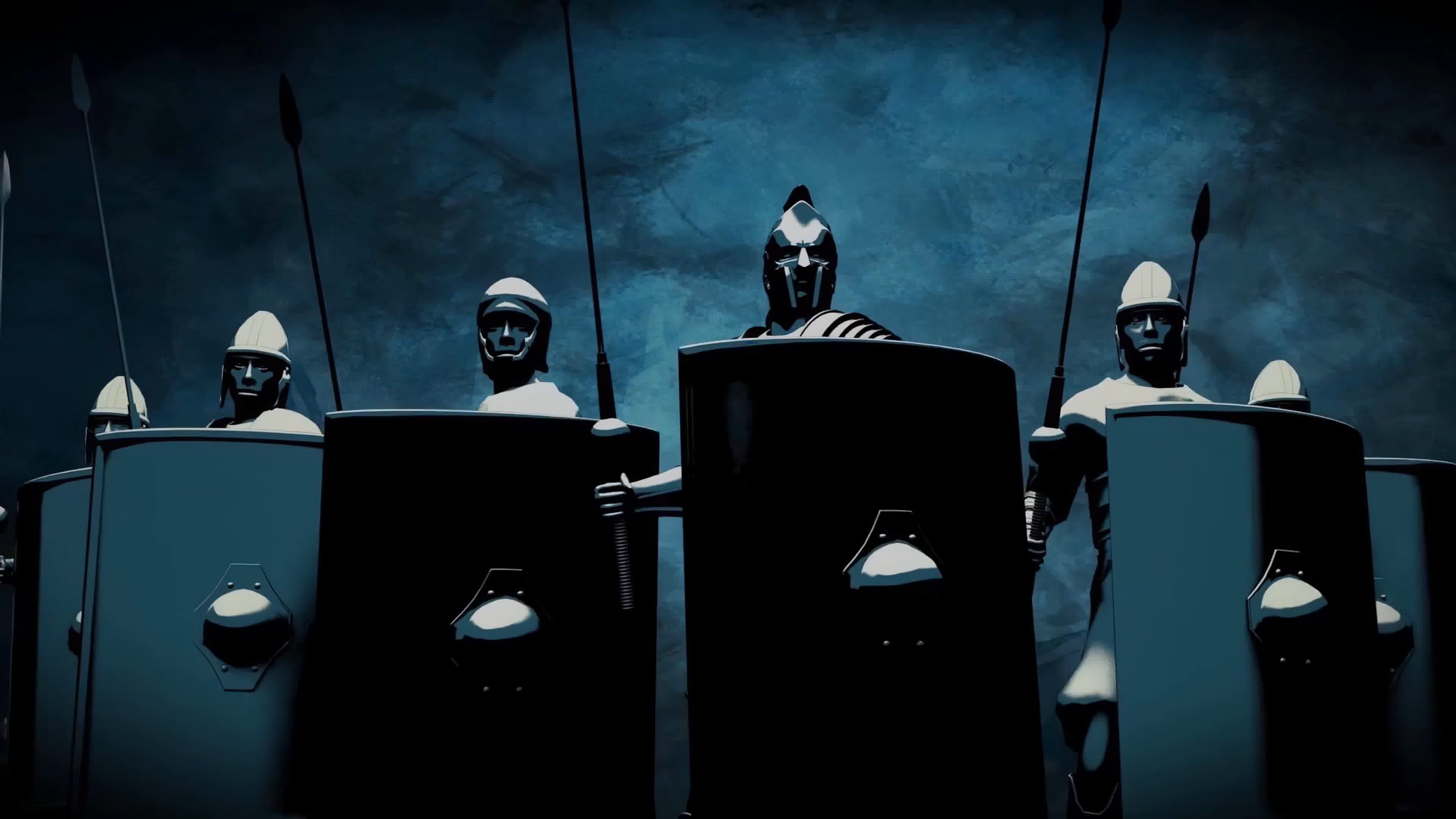 古代战场，硝烟战争，盔甲勇士，片头片尾