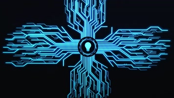 触摸未来科技背景4K视频素材