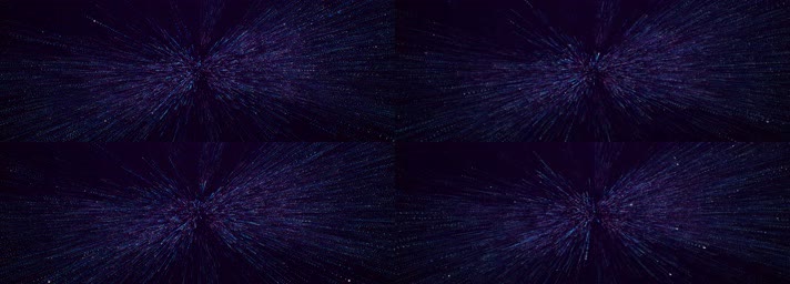 粒子光线条穿梭科技背景LED大屏4K舞台