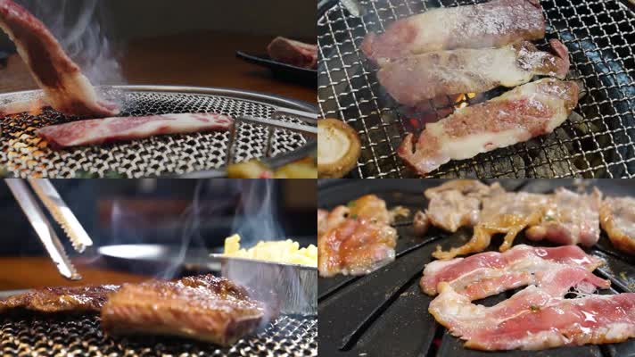 烤肉美食韩式烤肉