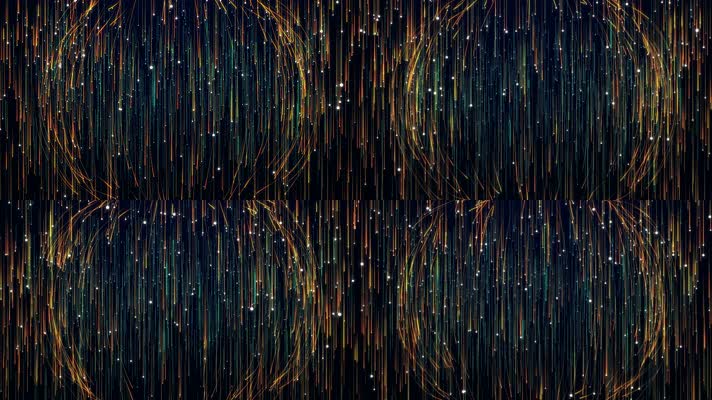 星光粒子科技背景LED大屏4K舞台背景