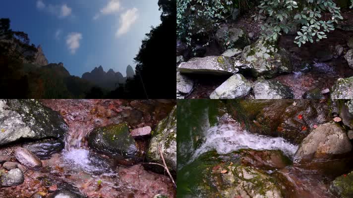 山间小溪流空境集合1