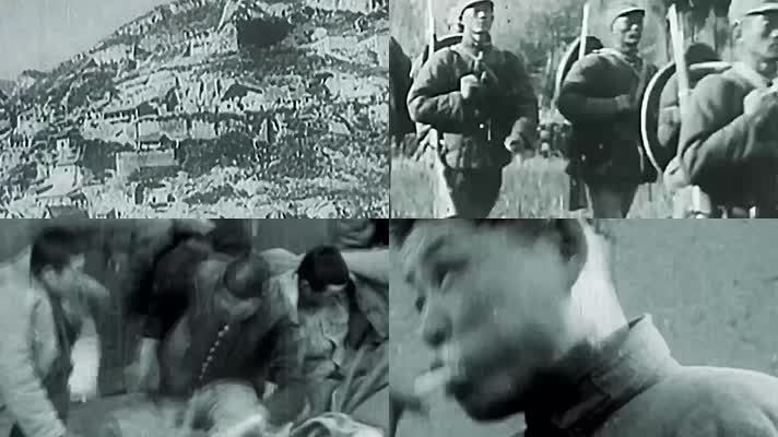 40年代陕北红军行军生活