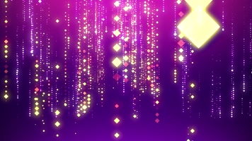 缤纷华丽闪耀粒子雨特效晚会背景