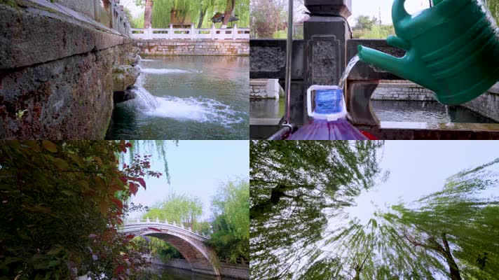 山东泉城济南旅游发展景区黑虎泉