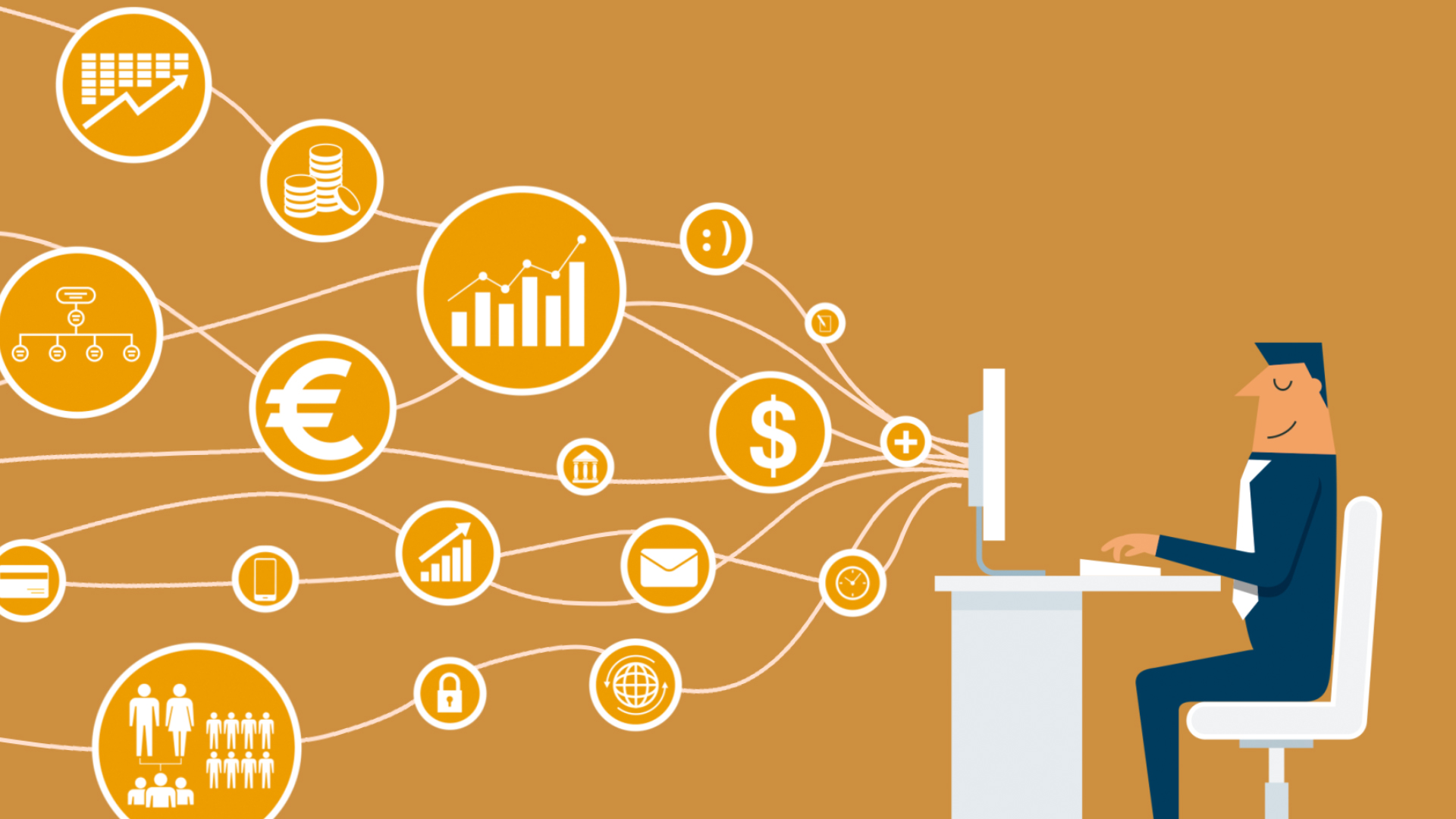 MG金融基金类动画通用动画视频素材