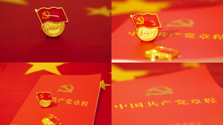 高清实拍党徽
