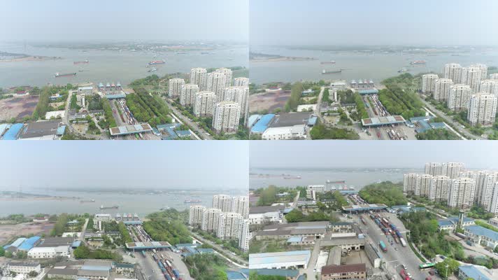 长江渡轮轮渡码头（4K50帧）