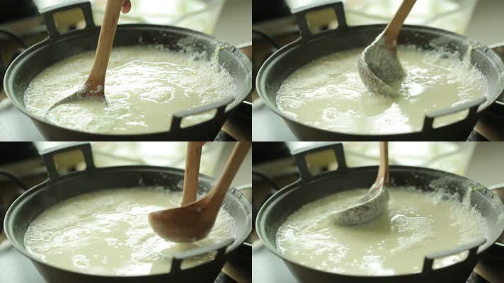 实拍古法做豆腐 (2)