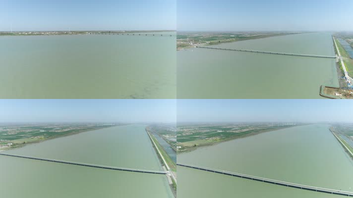淮安高家堰大桥航拍（4K50帧）