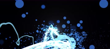 光线穿梭交叉追逐向前01