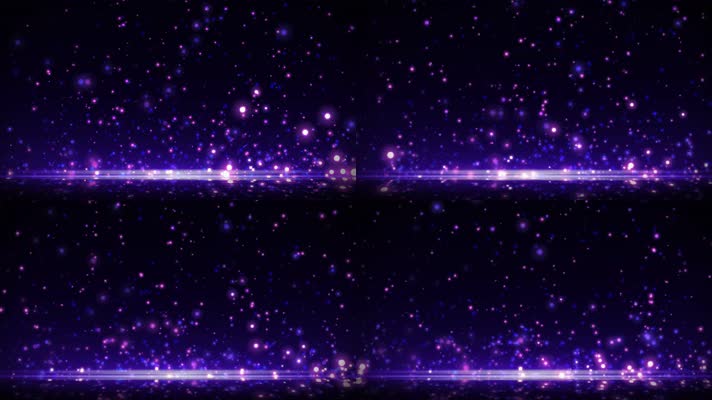 4K无缝循环紫色粒子
