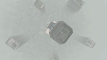 停电沙尘城市景象带通道遮罩