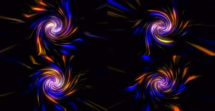 5K原创扭曲螺旋光线4