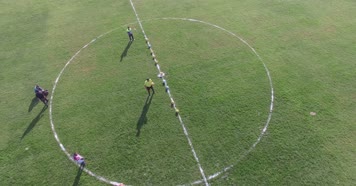 4k体育场视频云南德宏芒市体育馆足球比赛 