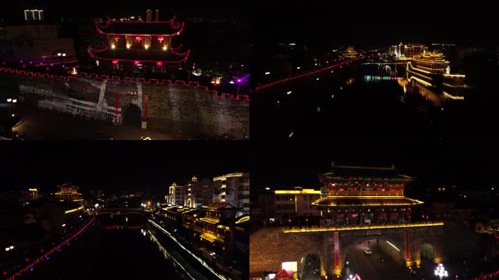 长汀县夜景5（4K50帧）