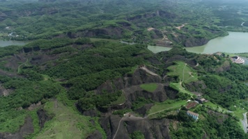 飞天山丹霞地貌航拍5