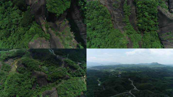 飞天山高椅岭丹霞地貌2
