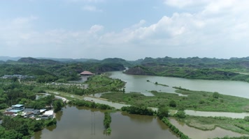 飞天山丹霞地貌航拍15