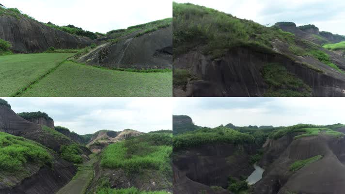 丹霞地貌航拍5（4K50帧）