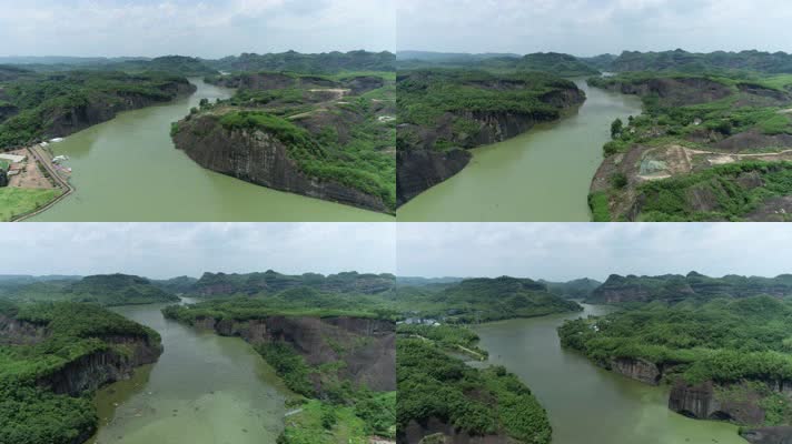 飞天山丹霞地貌航拍13