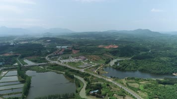 飞天山地质公园航拍