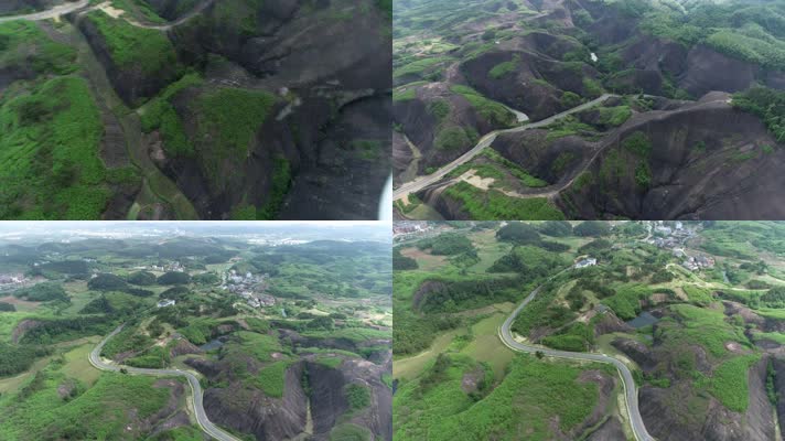 丹霞地貌航拍8（4K50帧）