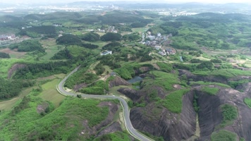 丹霞地貌航拍8（4K50帧）